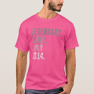 T-shirt Légendaire depuis juillet 2014 8ème anniversaire V