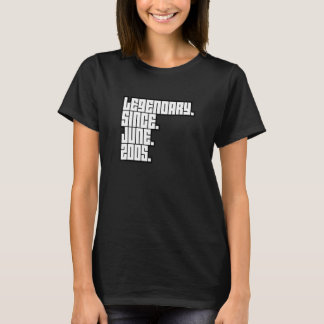 T-shirt Légendaire depuis juin 2005 18e anniversaire