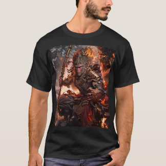 T-shirt Légendaire du mythe noir wukong