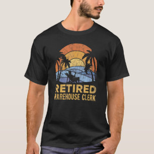 T-shirt Légendaire employé de l'entrepôt à la retraite