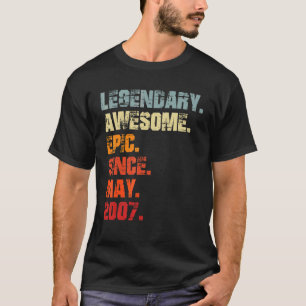 T-shirt Légendaire épopée stupéfiante depuis mai 2007 Birt