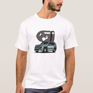 T-shirt Légendaire Land Cruiser japonais Rando kuruza Samu