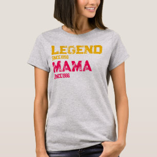 T-shirt Légendaire Maman Vintage Fête des Mères