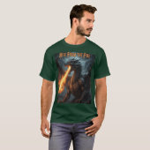 T-shirt Legendary Fire Dragon – Rise & Strength Motivation (Devant entier)