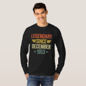 T-shirt Legendary Since December 1953 (Devant entier)
