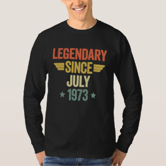 T-shirt Legendary Since July 1973