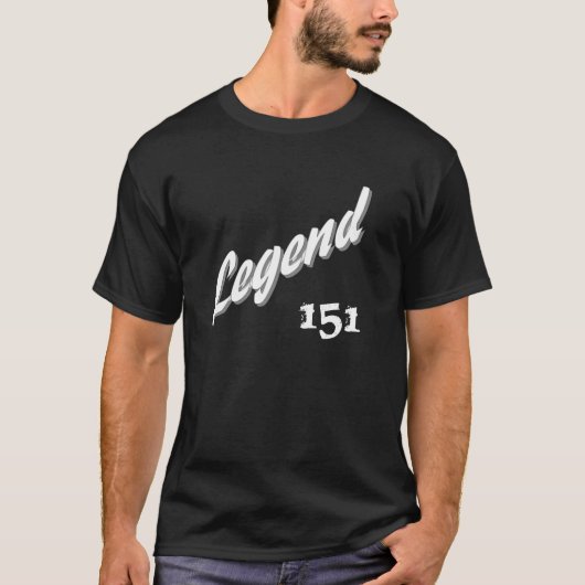T-shirt Légende 151 (Devant)