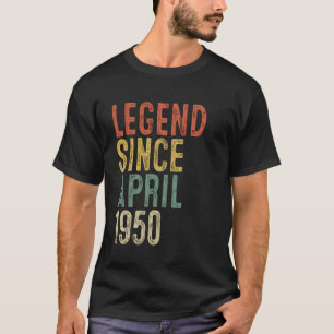 T-shirt Légende 1950 Cadeaux d'anniversaire 75 ans pour ho