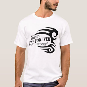 T-shirt légende citation icône héritage combat design t-sh
