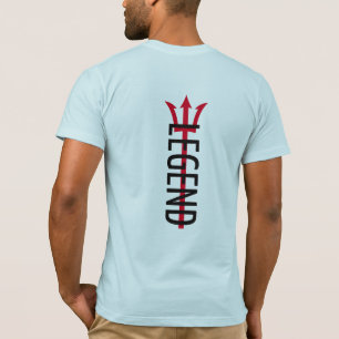 T-Shirt Legende – Conception de Trident Guerrier M