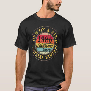 T-shirt Légende de 37 ans depuis 1985 37e naissance vintag