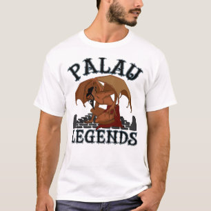 T-shirt Légende de batte de démon des Palaos