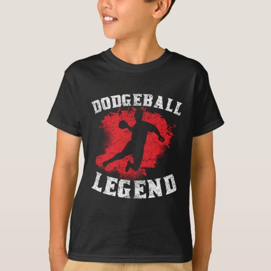 T-shirt Légende de Dodgeball (Devant)