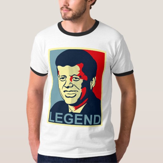 T-shirt légende de jfk (Devant)