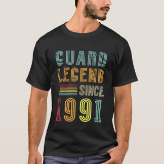T-shirt Légende de la Garde 1991 Prison 34e Anniversaire C