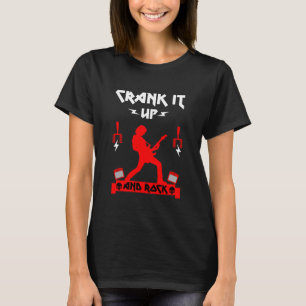 T-shirt Légende de la guitare métallique lourde