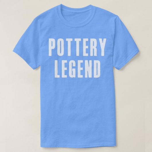T-shirt Légende de la poterie (Design devant)
