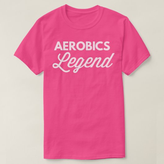 T-shirt Légende de l'aérobic (Design devant)