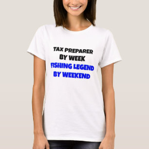 T-shirt Légende de pêche du préparateur fiscal