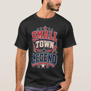T-shirt Légende de petite ville - Sports universitaires ré