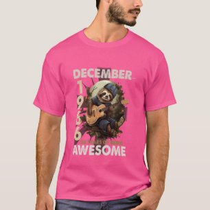 T-shirt Légende Décembre 1966 58e Anniversaire Classic Cat
