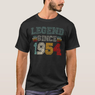 T-shirt Légende depuis 1954 69e anniversaire