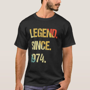 T-shirt Légende depuis 1974