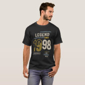 T-shirt Légende depuis 1998 25 ans (Devant entier)
