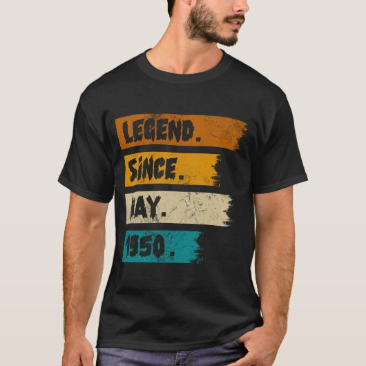 T-shirt Légende depuis mai 1950 (Devant)