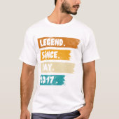 T-shirt Légende depuis mai 2017 (Devant)