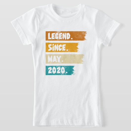 T-Shirt Légende depuis mai 2020 (Poser)
