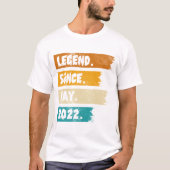 T-shirt Légende depuis mai 2022 (Devant)