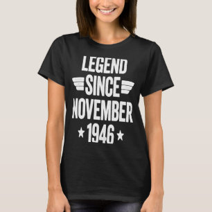 T-shirt Légende depuis novembre 1946 1