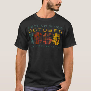 T-shirt Légende depuis octobre 1968, Edition limitée Homme