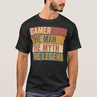 T-shirt Légende drôle de joueur de jeu vidéo