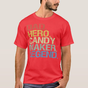 T-shirt Légende du fabricant de bonbons héros papa