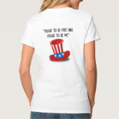 T-shirt légende du Jour de l'Indépendance (Dos)