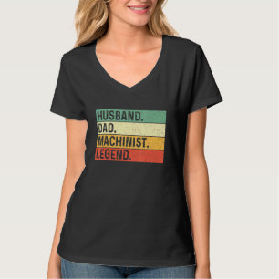 T-shirt Légende du machiniste papa mari - Machine Operator