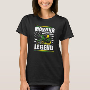 T-shirt Légende du moulage tondeuse de pelouse Da Da