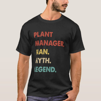T-shirt Légende du mythe de l'âge des plantes