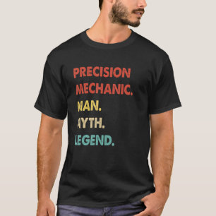 T-shirt Légende du mythe de l'homme mécanique de précision
