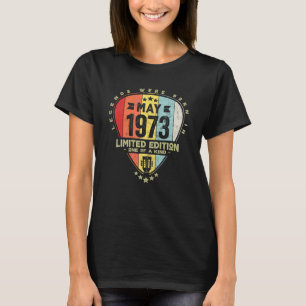 T-shirt Légende du Plectre Les légendes sont nées en mai