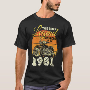 T-shirt Légende du vélo Hommes Motorcycle Légende du vélo 