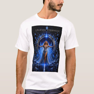 T-shirt Légende Éternelle Fantaisie Artistique Cristal