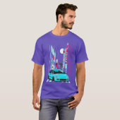 T-shirt Légende JDM Rétro Gaming Voiture de course eg6 S v (Devant entier)