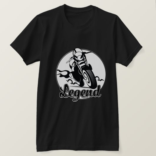 T-shirt Légende Motorcycle (Design devant)