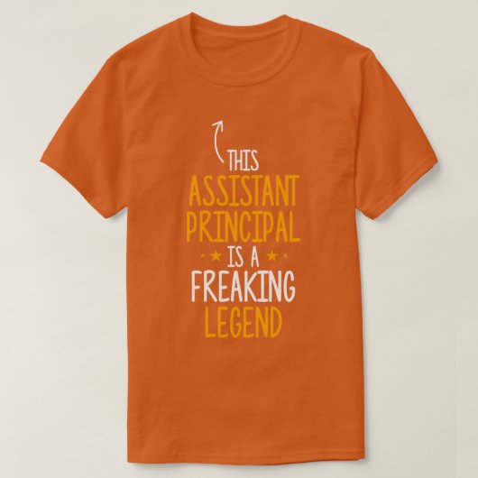 T-shirt Légende principale adjointe (Design devant)