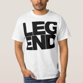 T-shirt Légende (texte noir)