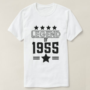 T-shirt légende vintage de 1955