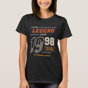 T-shirt Légende Vintage depuis 1998 Edition Limitée